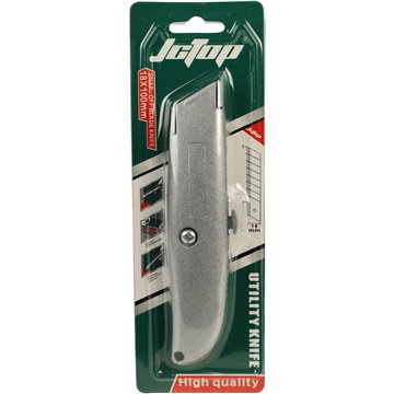 Retractable Utility Knife 7X21cm