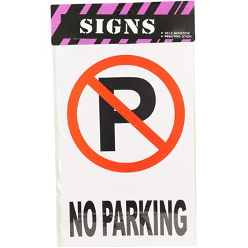 No Parking Sign 20*30CM (12)