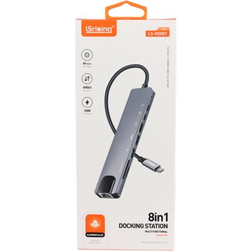 8 In 1 Docking Station