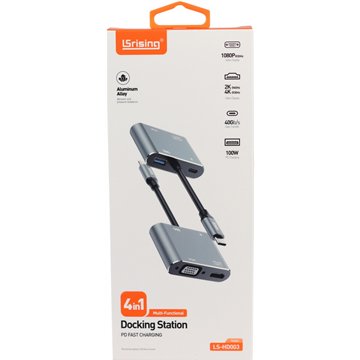 4 In 1 Docking Station