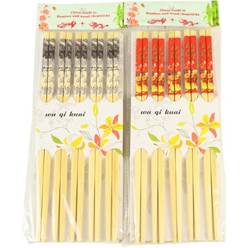 Disposable Bamboo Chopsticks – 10 Pairs