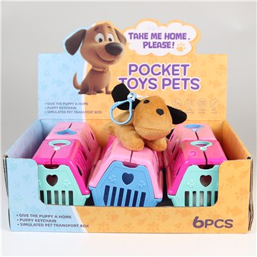 Pocket Pet Toy with Carrier 9.5*9.5CM(12)