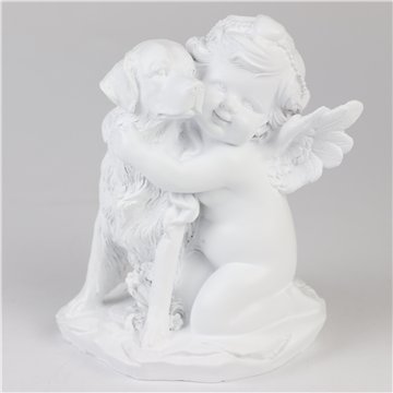 Cat Memorial Angel Statue  H16.5CM