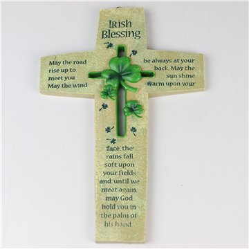 Irish Blessing Cross  17*24CM