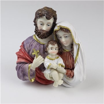 Holy Family Bust Statue