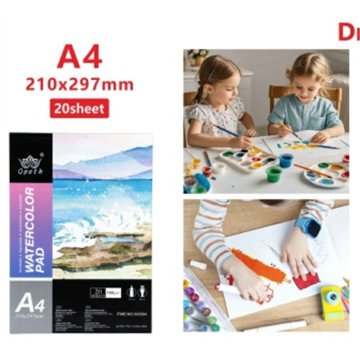 A4 Watercolor Pad 20 Sheets