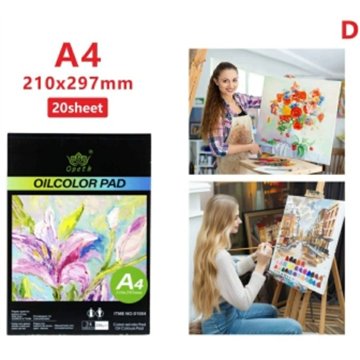 A4 Oil Paint Pad 20 Sheets
