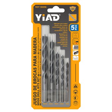 5PCS Wood Drill Bits Set