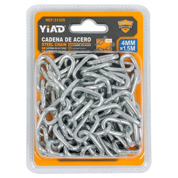 4mm Steel Chain – 1.5m Length