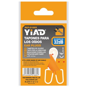 32dB Corded Foam Ear Plugs