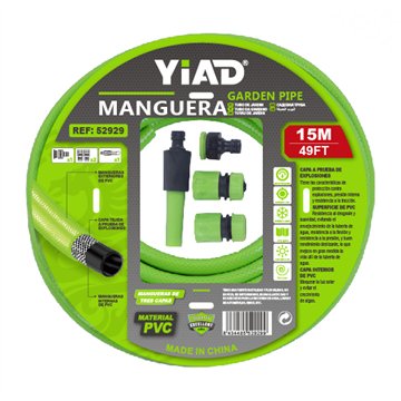 1/2"*15m Garden Hose Set