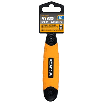 8Pcs Folding Hex Key Set