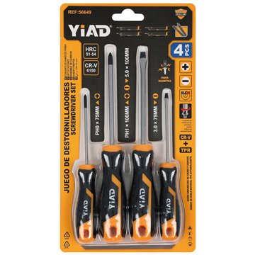 4Pcs Screwdriver Set