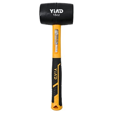 Heavy Duty Rubber Hammer 16oz