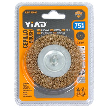 75mm Wire Wheel Brush with Shank