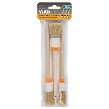 3Pcs Paint Brush Set