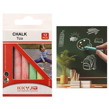 12Pcs Color Chalk