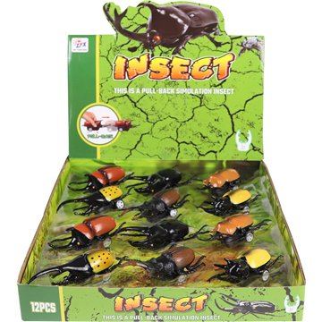 Pull Back Beetle Cars  9CM (12)