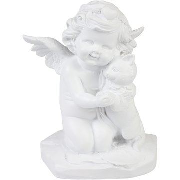 Dog Memorial Angel Statue  16.5CM
