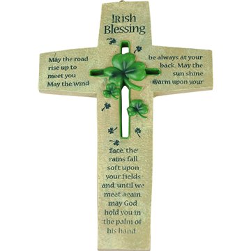 Irish Blessing Cross  17*24CM