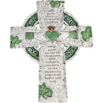 Irish Blessing Cross  24CM