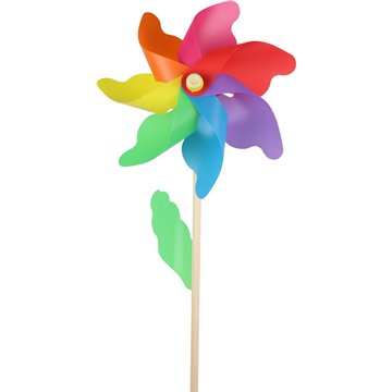 24cm Rainbow Windmill  (12)
