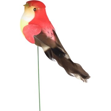 Artificial Feather Bird Garden Stakes Small 40CM