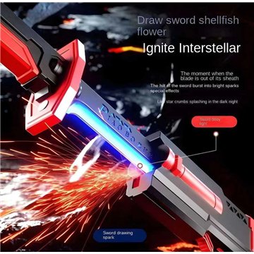 Mist Spray Light-Up Sword Toy with Sound 80CM