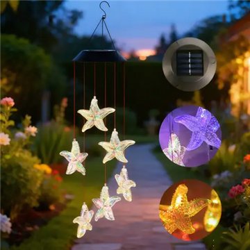 Solar Star Wind Chime Light 78CM