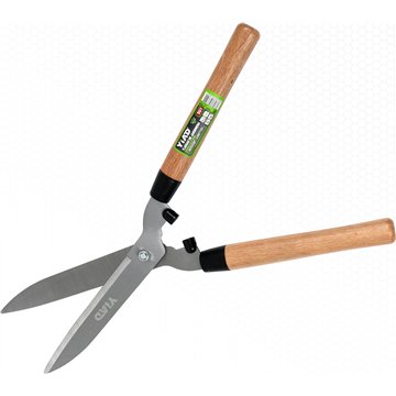 50cm Hedge Shears with Wooden Handles