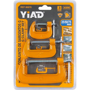 3Pcs G Clamp Set（12）