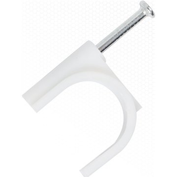 12Pcs 20mm Cable Nail Clips(12)