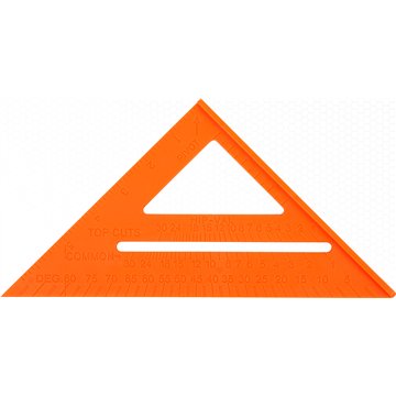 7" Plastic Triangle Ruler(12)