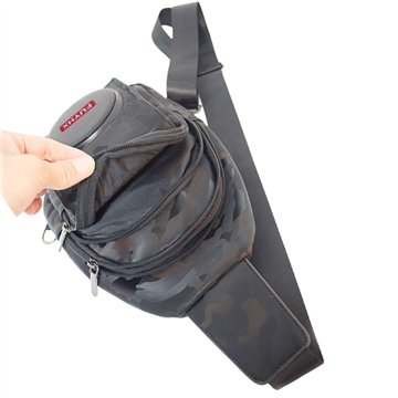 Multifunctional Crossbody Bag with Bluetooth Speaker, RGB Light 18*31CM