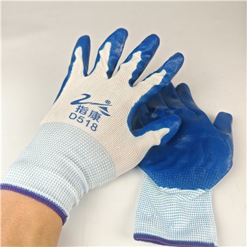 BLUE WORK GLOVES (12)
