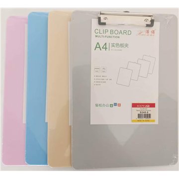 Plastic Color Clipboard A4(60)