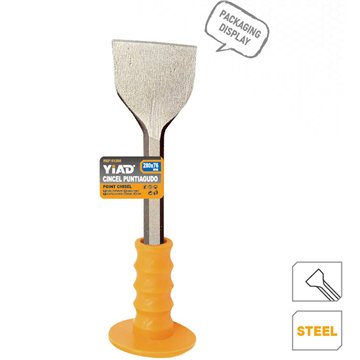 Bolster Chisel With Hand Guard 280 × 76mm(6)