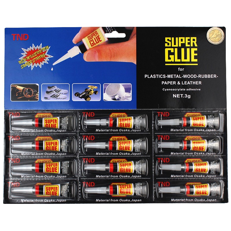 12PC SUPER GLUE
