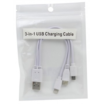 3IN1 CHARGING CABLE(Micro USB,TYPE-C,Lightning)