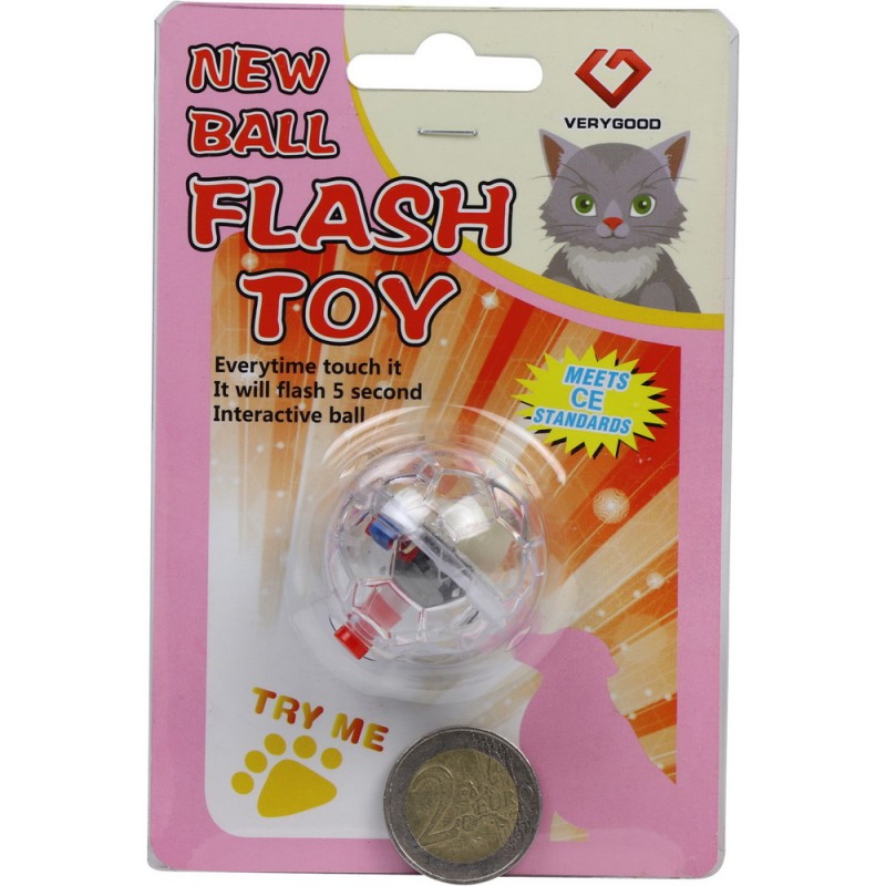 flashing cat ball