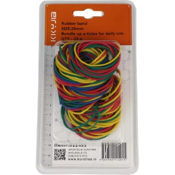 RUBBER BANDS 28MM 25G