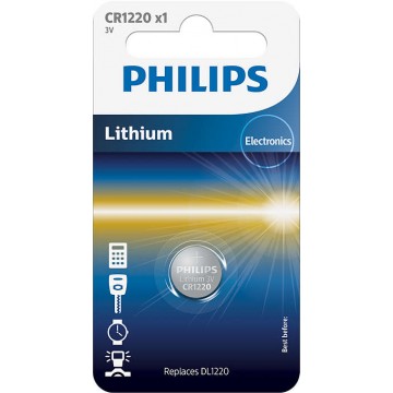 PHILIPS LITHIUM COIN CELL CR1220