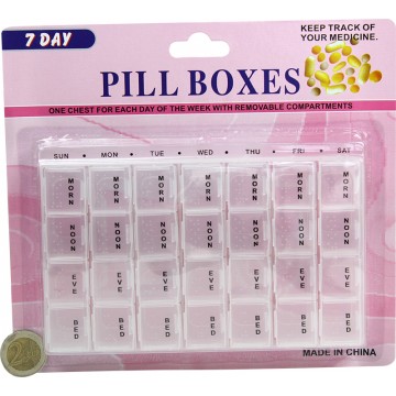 PLASTIC PILL BOX