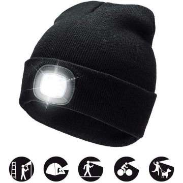 BEANIE HAT WITH LED LIGHT