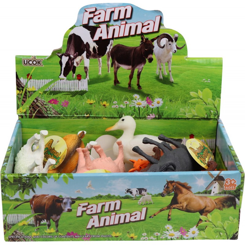 Plastic Farm Animals (12)