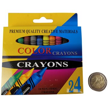 24 Color Crayons (72)