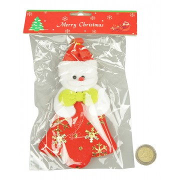 Plush Santa Ornament 10*18CM