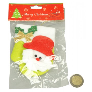 Plush Santa Glove Ornament 9*10CM