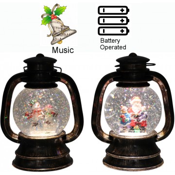 Musical Christmas Gas Lamp...