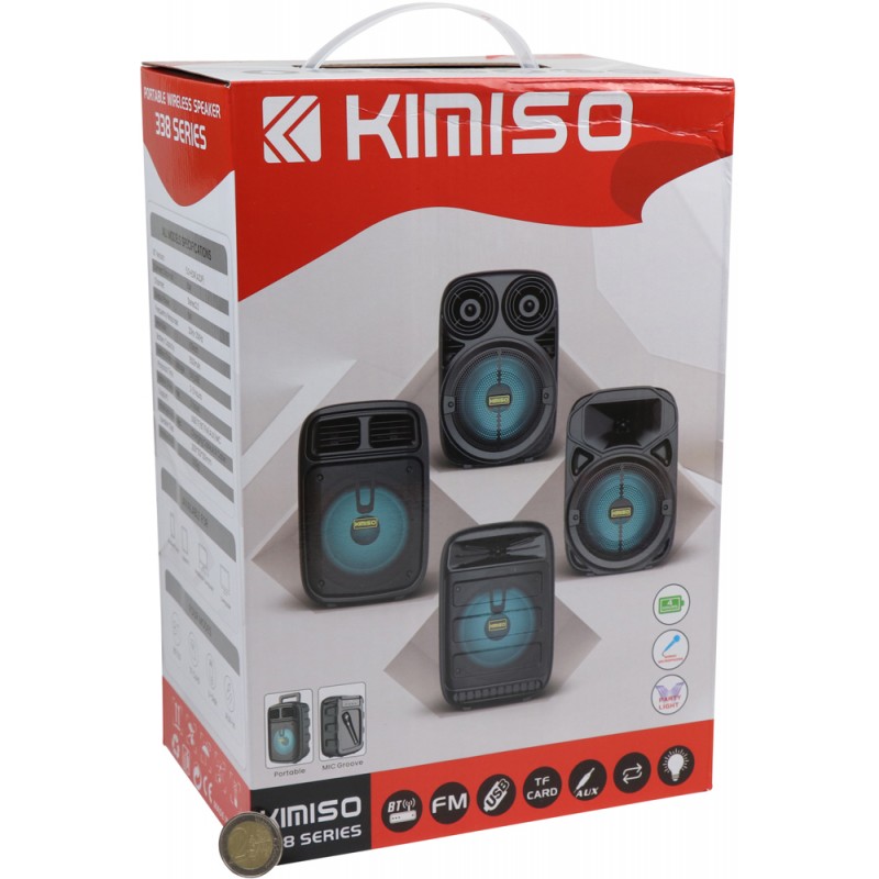 KIMISO Portable Karaoke Wireless Speaker 200*135*300mm